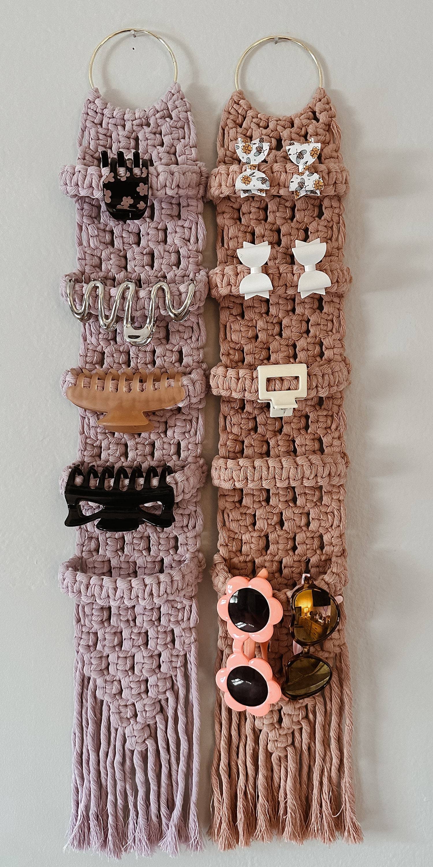 Macrame Claw Clip Hanger