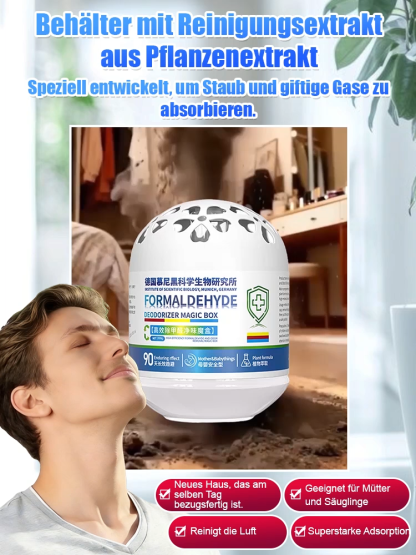 Bio Luftreinigungsbox aus München – Entfernt Formaldehyd effektiv