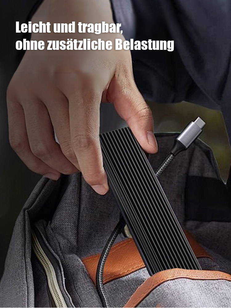 Schluss mit Speicherplatzmangel! Kompakte, militärstarke Festplatte mit USB 3.2. Blitzschnell, wasserdicht und stoßfest. Ideal für Profis & Privat.