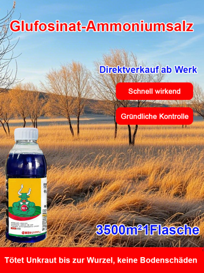 【Lagerverkauf mit 50% Rabatt】Gründliches Unkrautentfernen, schadet dem Boden nicht, eine Flasche reicht für 3-5 Morgen Land.