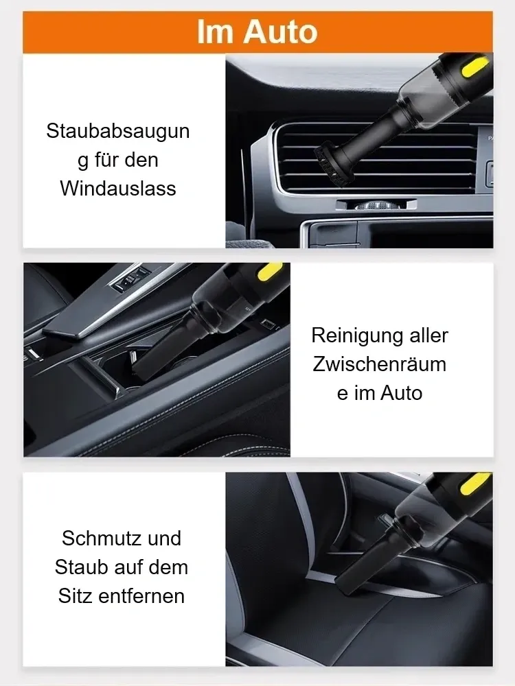 3-in-1-Akku-Staubsauger