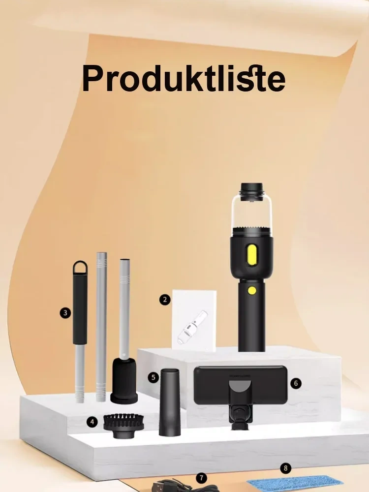 3-in-1-Akku-Staubsauger