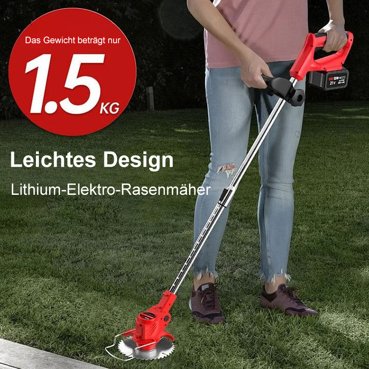 Schnurlose Gartenjätmaschine