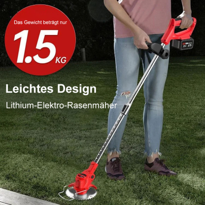 Schnurlose Gartenjätmaschine