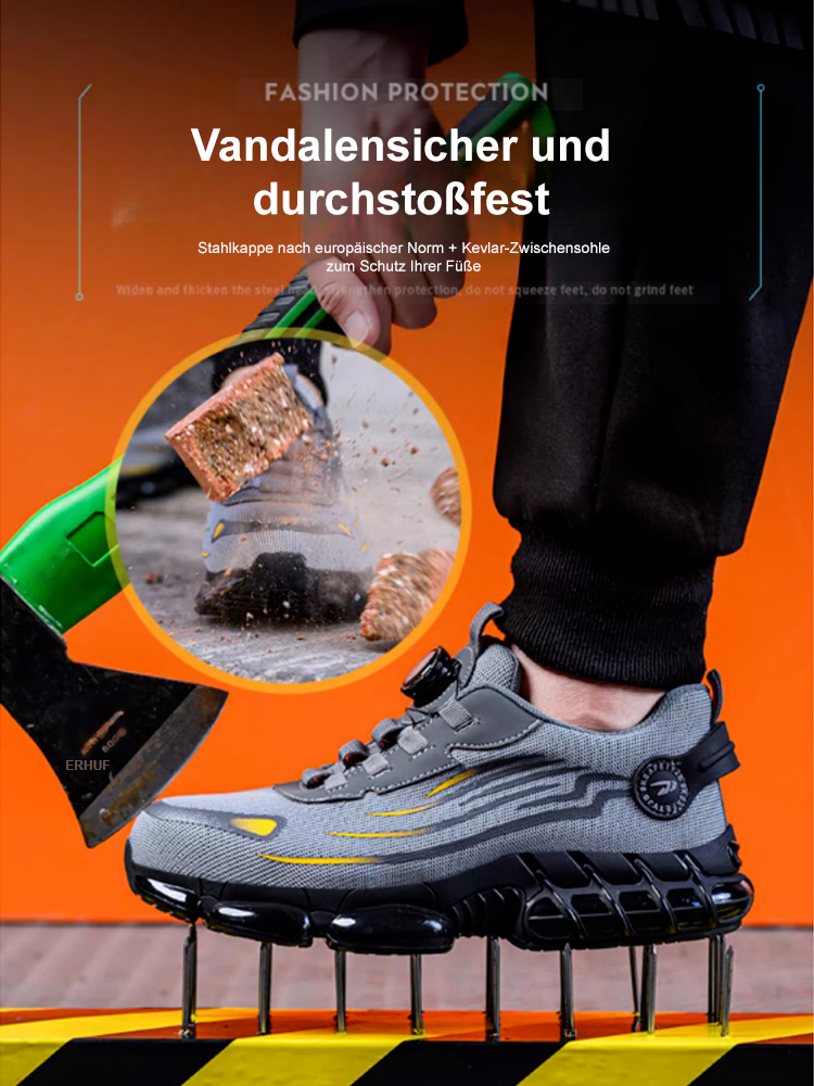Knauf Anti-Smash und Anti-Punktur Arbeit Versicherung Schuhe