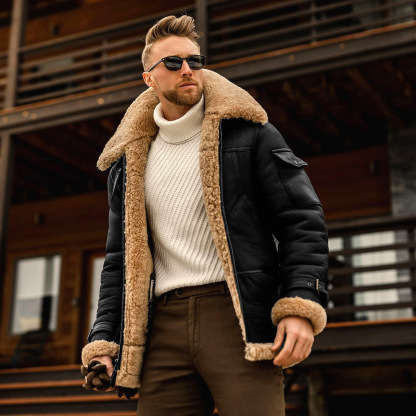 Das ist keine gewöhnliche Jacke! Gefertigt aus reinem Lammfell und Wolle, hält sie Temperaturen bis zu -40 Grad Celsius stand und ist damit selbst für die Arktis und den Himalaya bestens geeignet.
