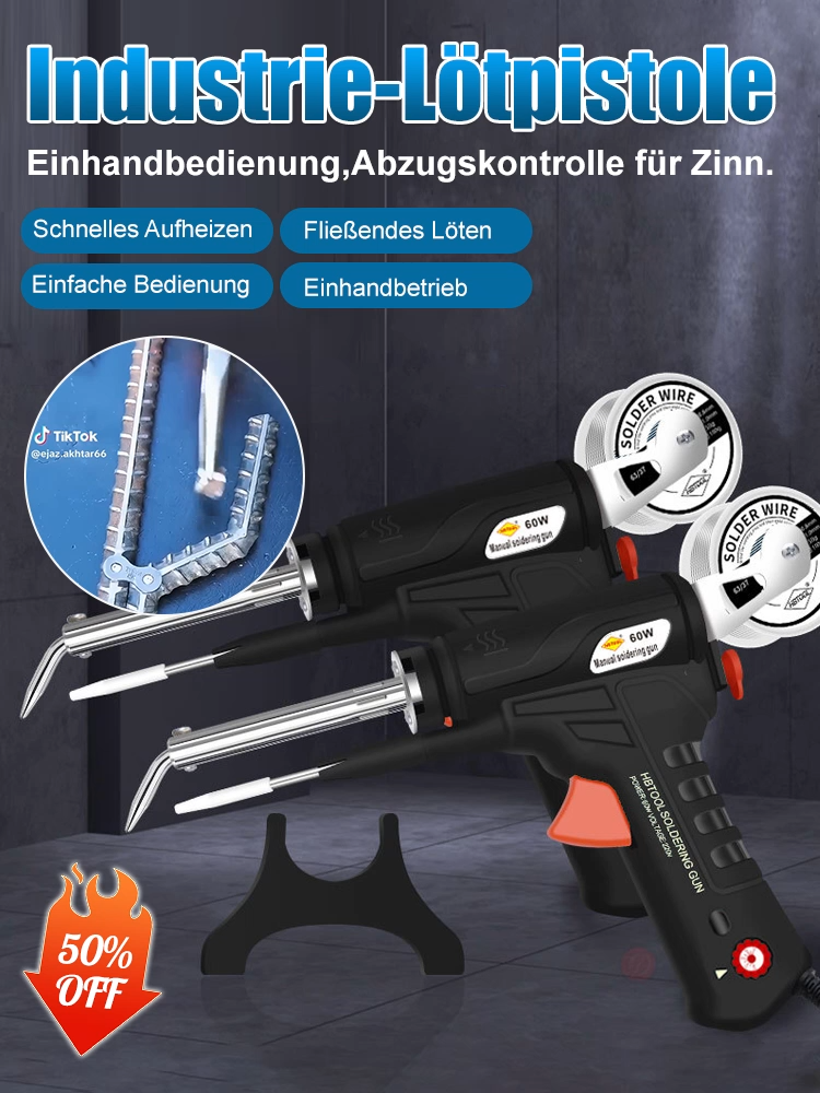 Professionelles 3-in-1 Laser-Tool. Schneidet Zäune in 3s, schweißt Geländer in 5s. Mit 10 Jahren kostenloser Austauschgarantie.