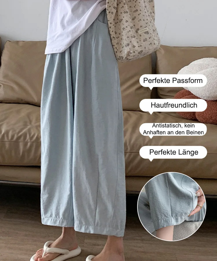 Damen Karottenhose mit hoher Taille