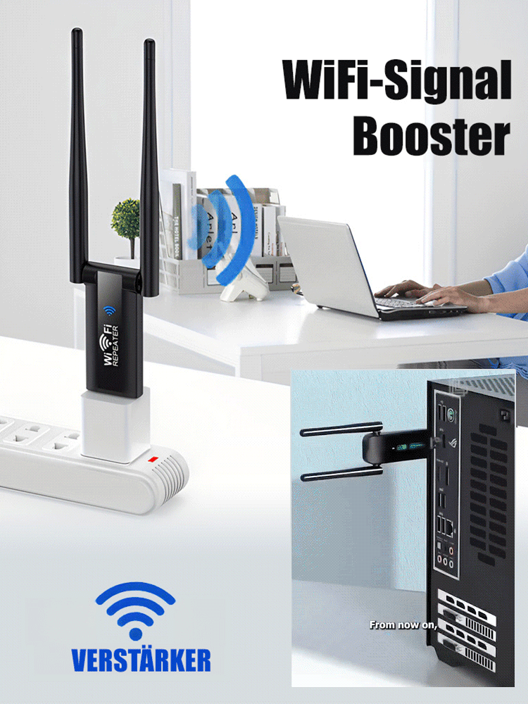 Der neu entwickelte WiFi-Signalverstärker erhöht die Internetgeschwindigkeit um das Zehnfache, ohne zusätzliche Kosten