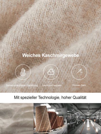 Modischer klassischer Damen Strickpulli