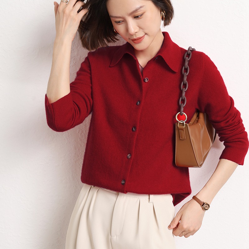 Modischer klassischer Damen Strickpulli