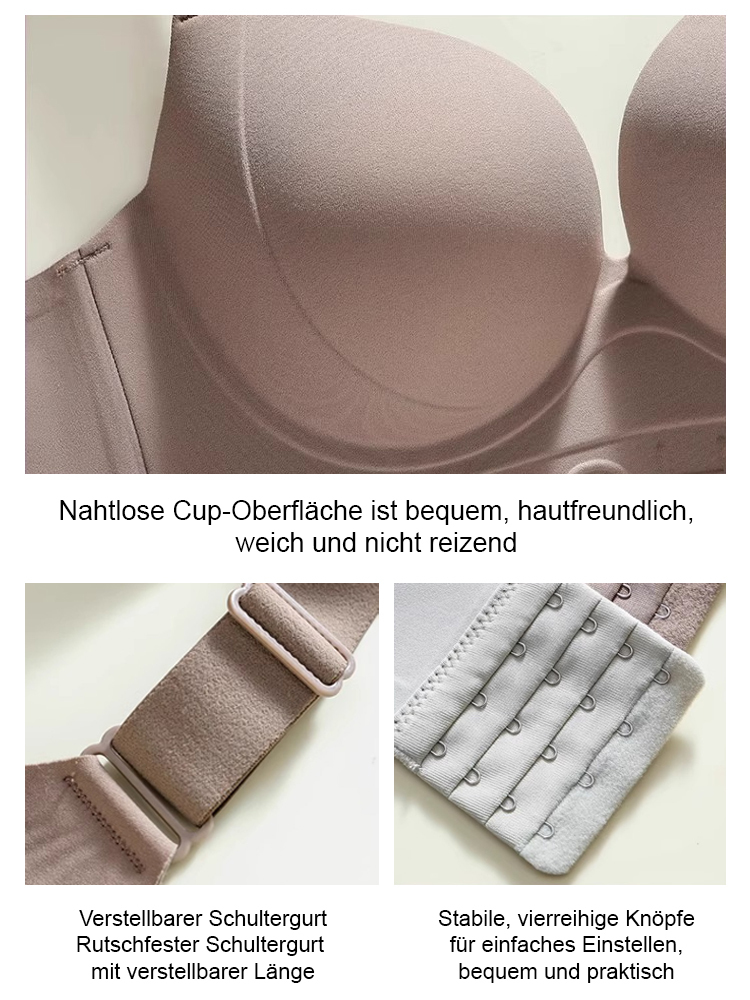 【Kostenlose Testversion】Schlanker, bügelloser, verstellbarer Sommer-BH