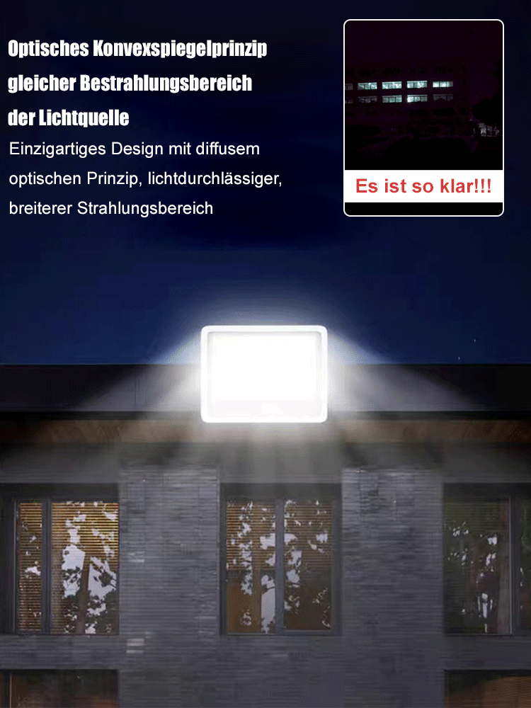 Traumblaue Solarlampe