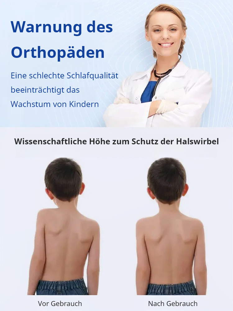 Medizinisches Wirbelsäulenkissen für Kinder