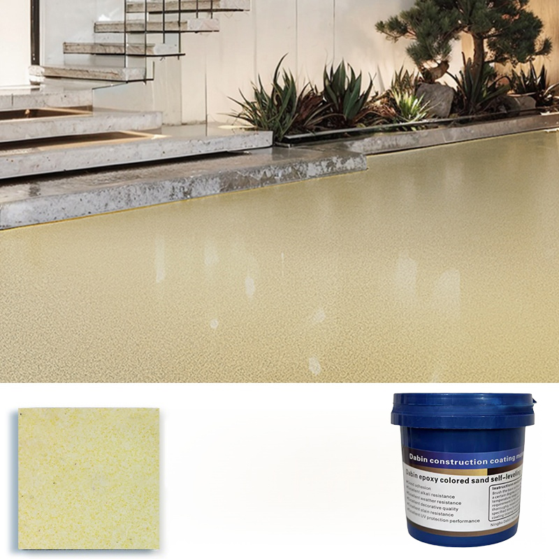 【Einmal multiplizieren】 Upgrade der Bodenfarbe auf Epoxidharz-Sandfarbe🌟 Bringen Sie Ihre Böden zum Strahlen wie neu!