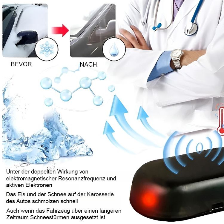 ❄️ Schluss mit Wintersorgen! 🌟 Dieser elektromagnetische Schneeräumer der fünften Generation schützt Ihr Auto vor Kälte.
