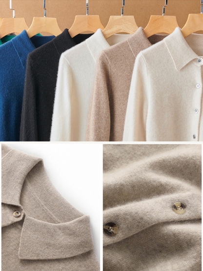 Modischer klassischer Damen Strickpulli
