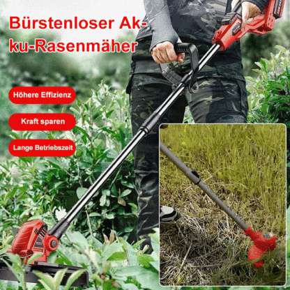 Schnurlose Gartenjätmaschine
