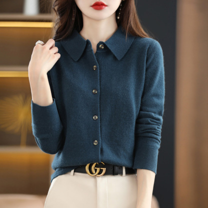 Modischer klassischer Damen Strickpulli