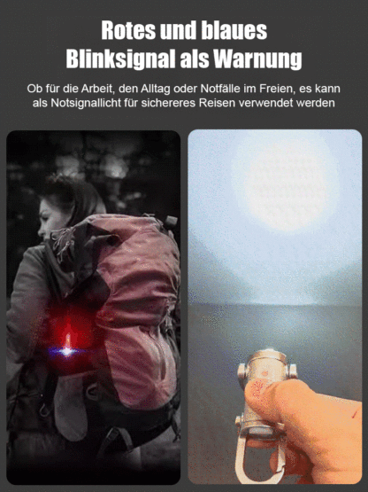 [Bright Bright Bright] Schlüsselanhänger-Taschenlampe. keine Angst mehr vor der Dunkelheit beim nächtlichen Gehen