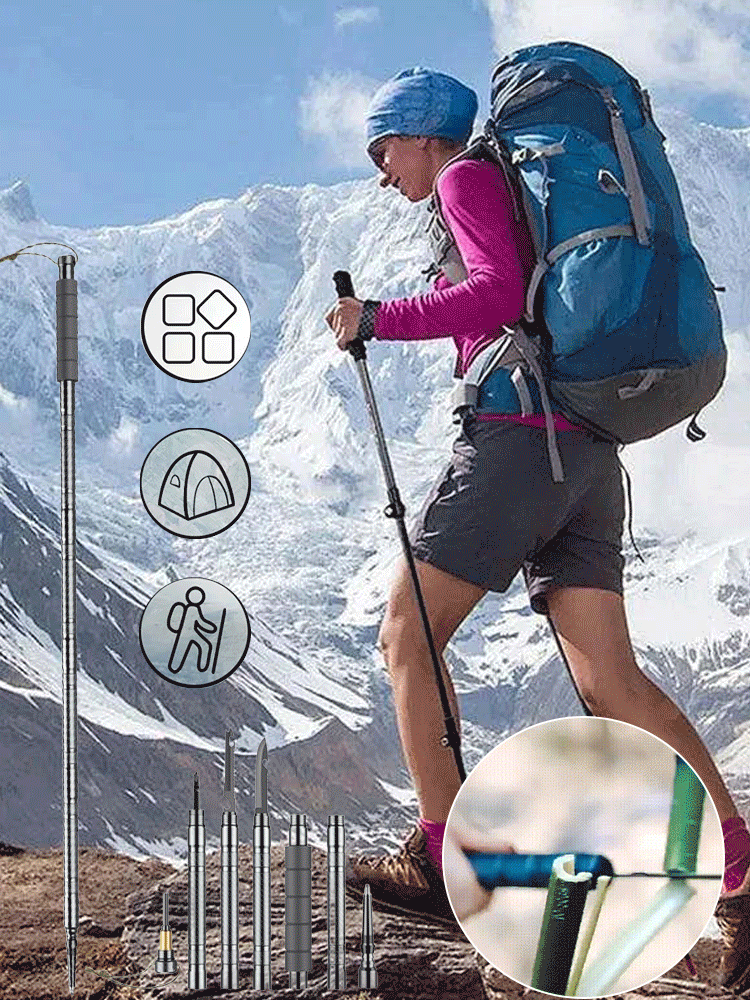 Multifunktionale Bergsteigerwerkzeuge