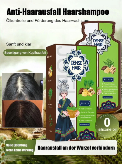 Explosive Ginger Phytochemical Hair Loss Control Shampoo