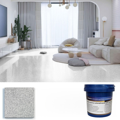 【Einmal multiplizieren】 Upgrade der Bodenfarbe auf Epoxidharz-Sandfarbe🌟 Bringen Sie Ihre Böden zum Strahlen wie neu!