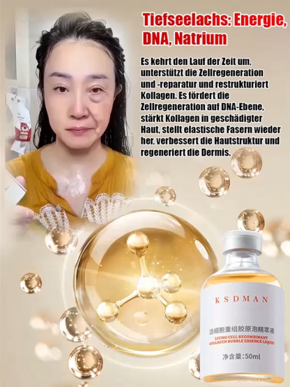  Schluss mit verschwendetem Geld für wasserbasierte Cremes, die nur auf der Hautoberfläche wirken! 🛑 Entdecken Sie die Active Collagen Essence der 3. Generation. Anders als herkömmliche Hautpflegeprodukte enthält unsere Formel 0 % Wasser – sie besteht zu