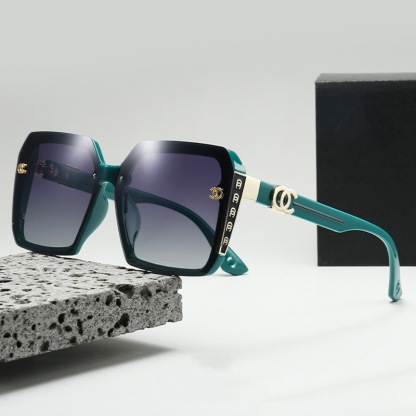 Frauen-High-End-Luxus-Sonnenbrille mit Verlaufstönung