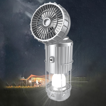 Solarbetriebene elektrische Fan Camping Licht