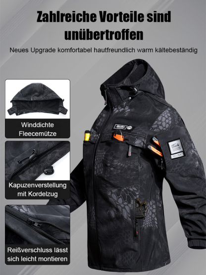 Entwickelt für extremes Wetter. Perfekter Schutz von Schneestürmen bis hin zu Taifunen. Die leistungsstarke Isolierung sorgt für optimale Trockenheit und Komfort.