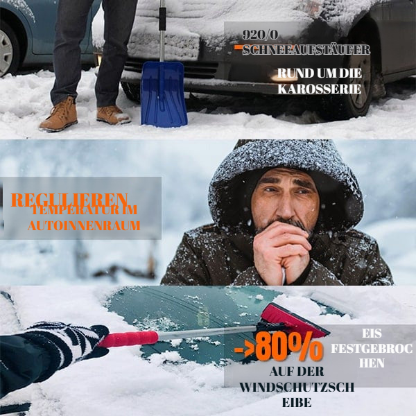 ❄️ Schluss mit Wintersorgen! 🌟 Dieser elektromagnetische Schneeräumer der fünften Generation schützt Ihr Auto vor Kälte.