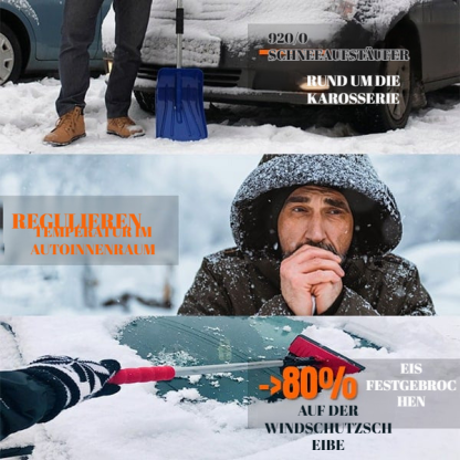 ❄️ Schluss mit Wintersorgen! 🌟 Dieser elektromagnetische Schneeräumer der fünften Generation schützt Ihr Auto vor Kälte.