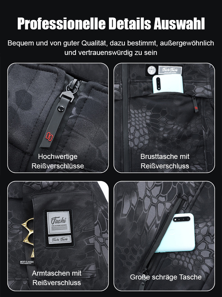 Entwickelt für extremes Wetter. Perfekter Schutz von Schneestürmen bis hin zu Taifunen. Die leistungsstarke Isolierung sorgt für optimale Trockenheit und Komfort.