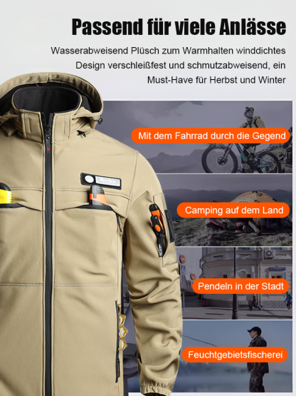 Entwickelt für extremes Wetter. Perfekter Schutz von Schneestürmen bis hin zu Taifunen. Die leistungsstarke Isolierung sorgt für optimale Trockenheit und Komfort.