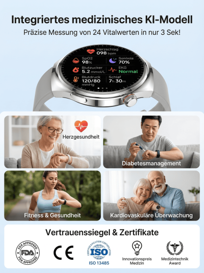 🩺 Weltweit von Ärzten empfohlen! Die brandneue Smartwatch für Ihre Gesundheit – Präzision trifft auf Sicherheit 🔥 90 % Rabatt + kostenloser Versand (nur für die ersten 100 Käufer!)
