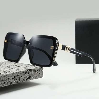 Frauen-High-End-Luxus-Sonnenbrille mit Verlaufstönung