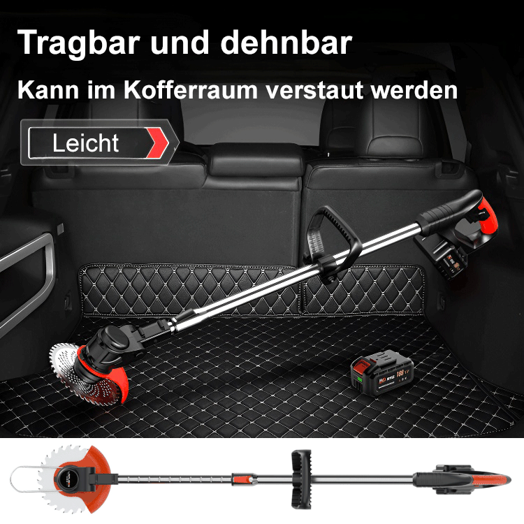 Kleine elektrische Unkrautjätmaschine für zu Hause