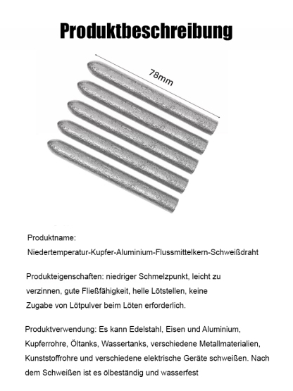 【Abschied vom Schweißbrenner】Upgrade zur verstärkten universellen Schweißelektrode