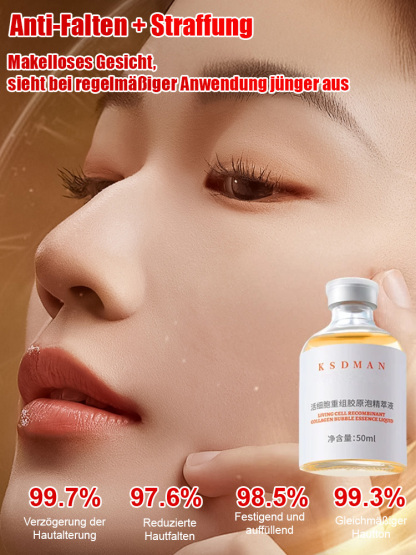  Schluss mit verschwendetem Geld für wasserbasierte Cremes, die nur auf der Hautoberfläche wirken! 🛑 Entdecken Sie die Active Collagen Essence der 3. Generation. Anders als herkömmliche Hautpflegeprodukte enthält unsere Formel 0 % Wasser – sie besteht zu