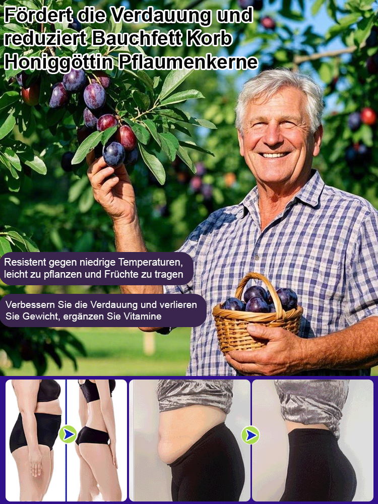 [Fördert die Verdauung und reduziert Bauchfett] Blue Honey Goddess Prune Seeds