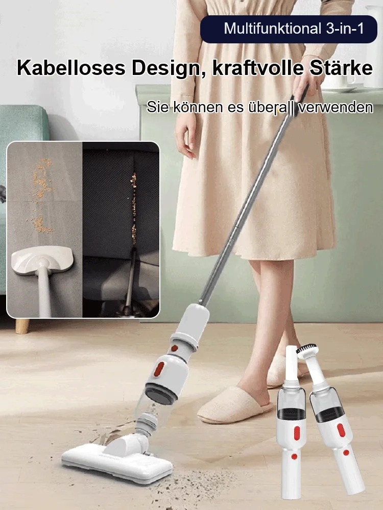 3-in-1-Akku-Staubsauger