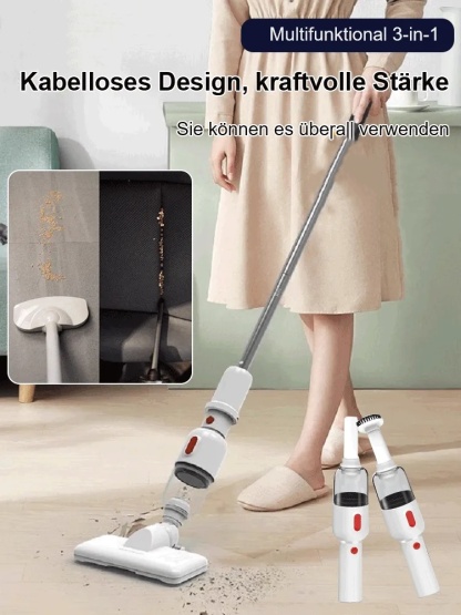 3-in-1-Akku-Staubsauger