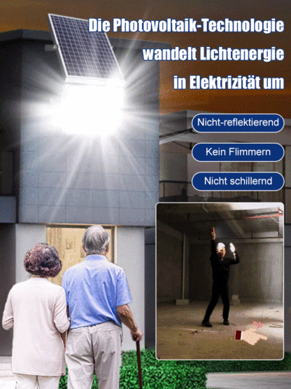 Traumblaue Solarlampe