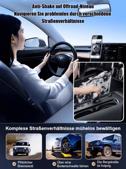 Starker magnetischer, biegsamer Autotelefonhalter