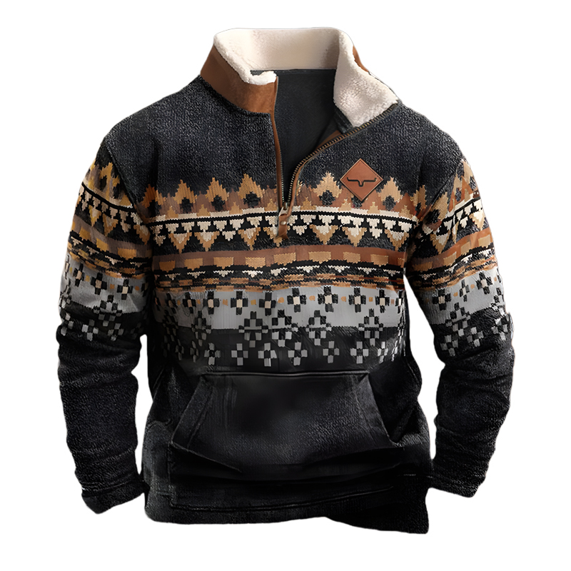 Neuer Stil Herbst und Winter Lammwolle Sweatshirt