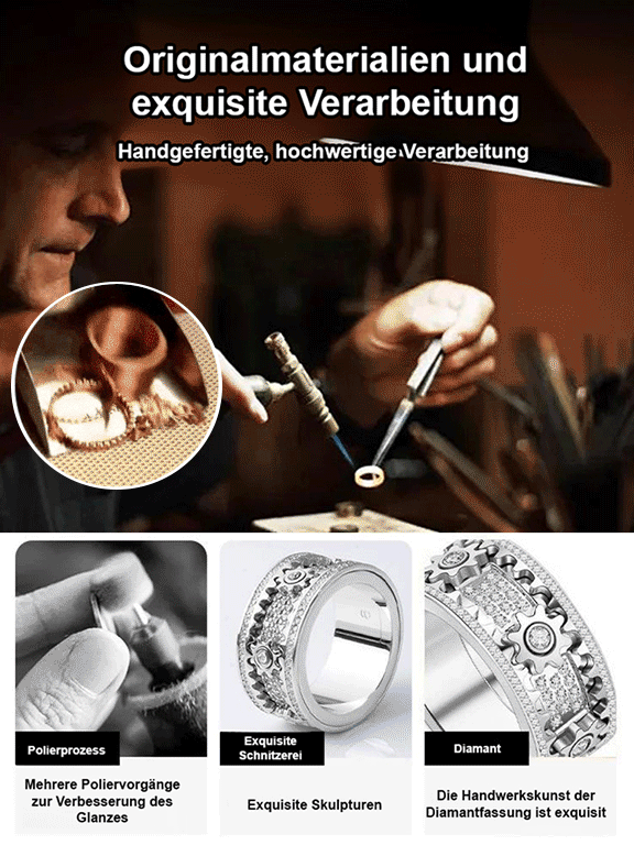 Der über Generationen weitergegebene astrologische Familienring bringt dir Glück✨