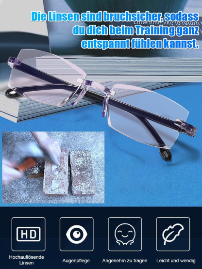 Ständiges Brillenwechseln nervt? 👓 Schluss damit!  Intelligente Fokusveränderung Komfortable Lesebrille
