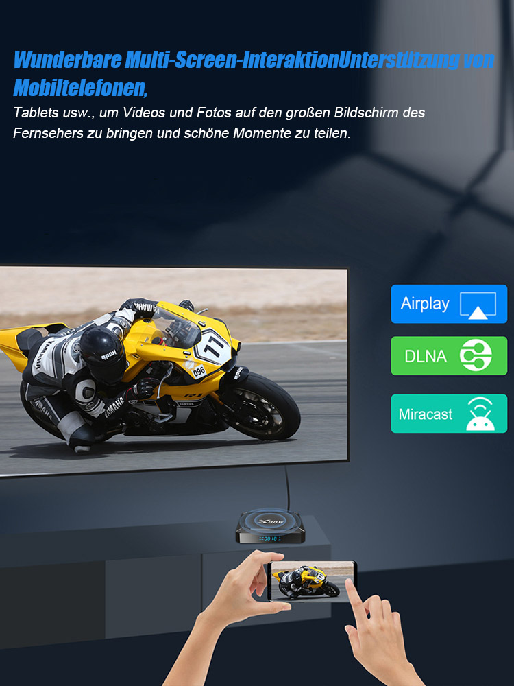 X98K Internet TV Set-Top-Box