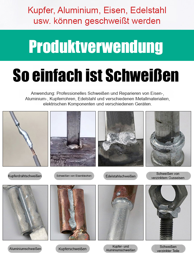 【Abschied vom Schweißbrenner】Upgrade zur verstärkten universellen Schweißelektrode
